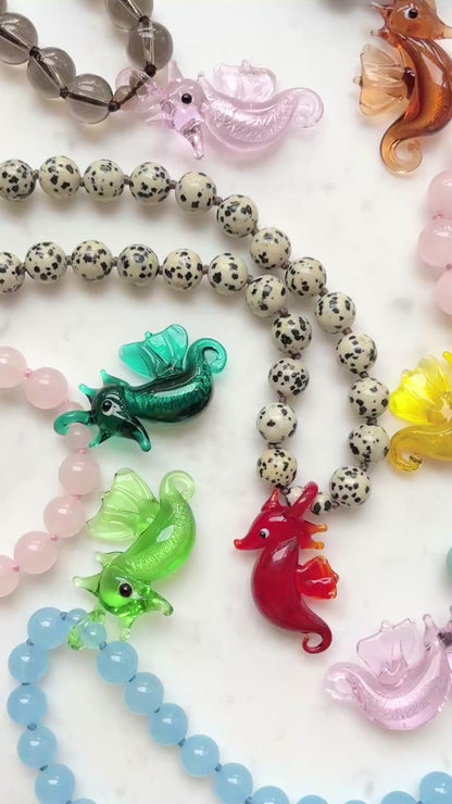 Sassy Sea Stead Seafoam Necklace
