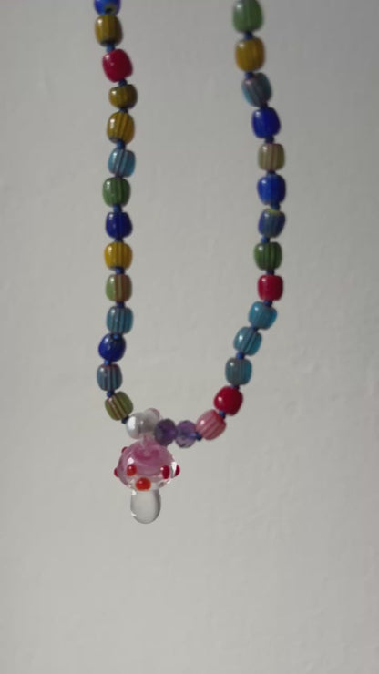 Carnival Shroom Necklace