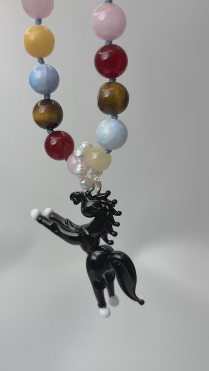 Wild Horse Midnight Necklace
