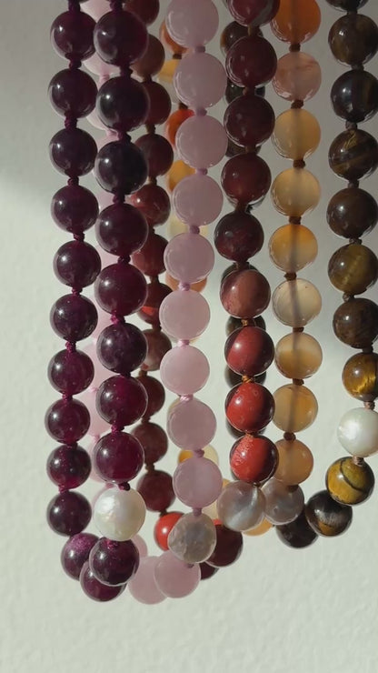 Red Jasper O’Clock Necklace