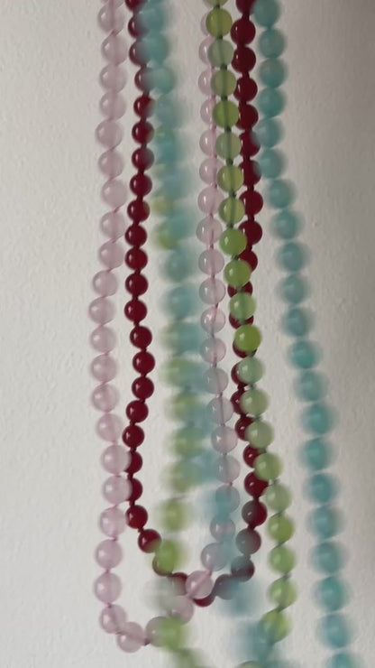 Long Azure Bold Necklace - Limited