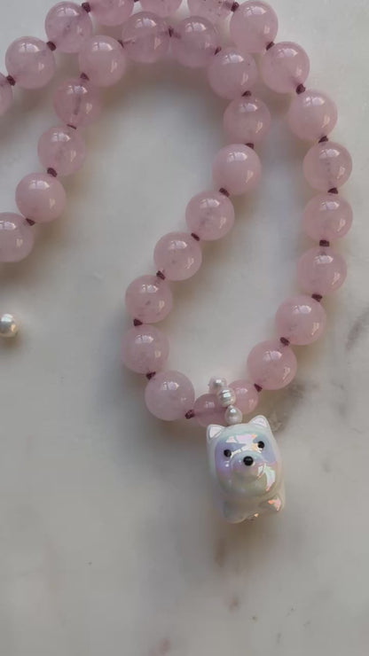 Pocket Pomeranian Vanilla Necklace - Limited