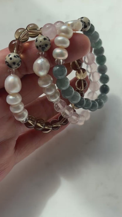 Wild Pearly Mix Bracelet