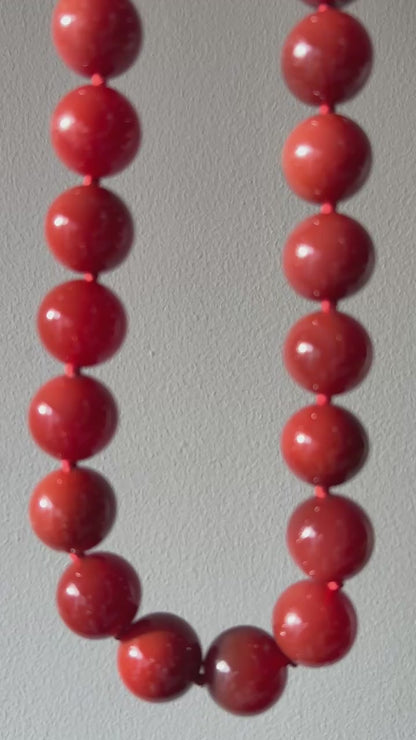 Cinnamon Bold Deluxe Necklace - One Of A Kind