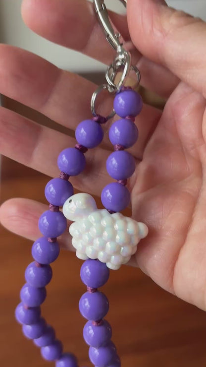 Baa Baa Sheep Phone Chain