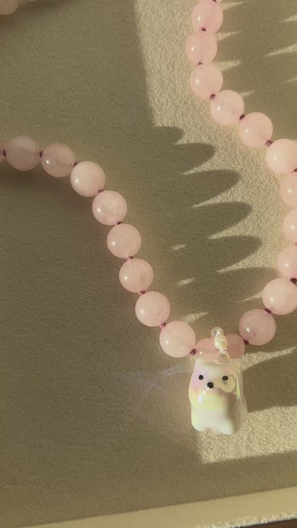 Pocket Pomeranian Vanilla Necklace - Limited