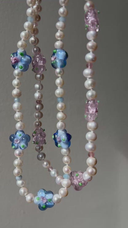 Wander Blossom Petal Necklace