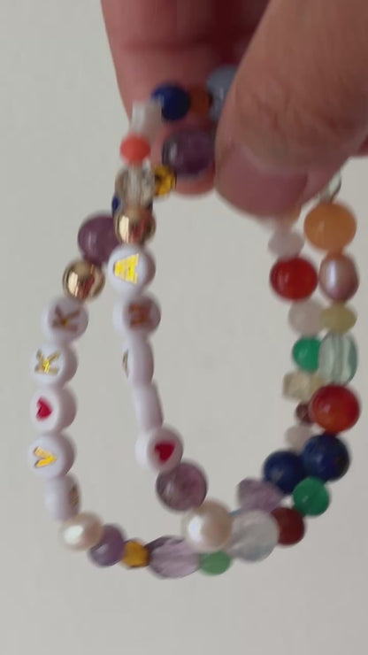 Mixed Love Note Bracelet