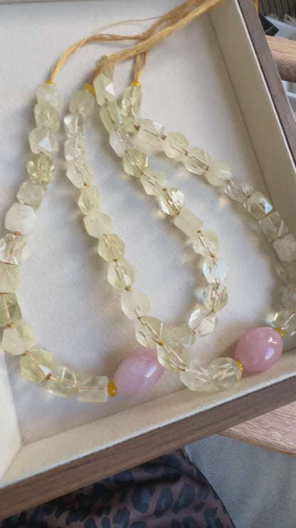 Lemon Candy Necklace - Limited