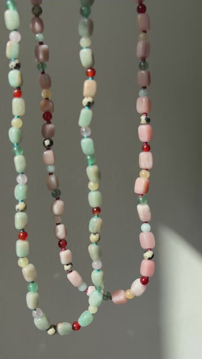 Tutti Bloom Amazonite Necklace