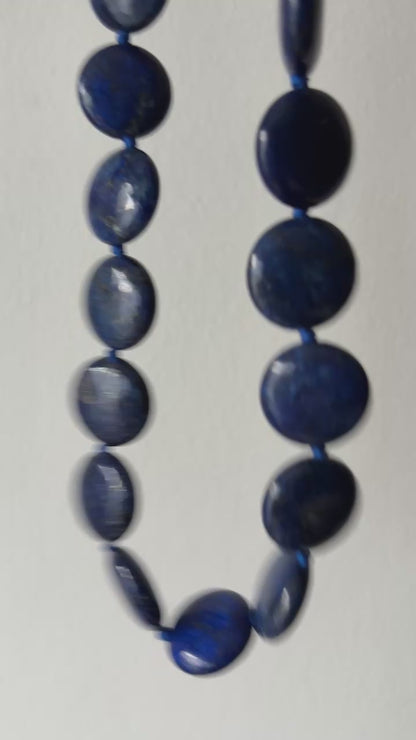 Cobalt Bold Necklace - One Of A Kind